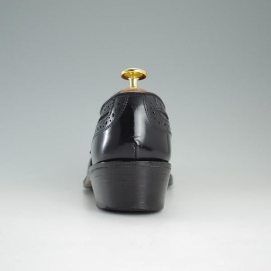 極上★トリッカーズ(レディース) SIZE 6【★カントリーシューズ/L5943】ウイングチップ/フルブローグ/カーフ/黒/短靴/Tricker's★d937