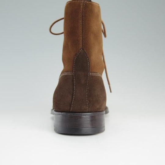 美品★クロケット&ジョーンズ 8E【貴重★(英)SHIPTON&HENEAGE別注/ブーツ】SANDRINGHAM/スエード/茶/メンズ/Crockett&Jones★d944