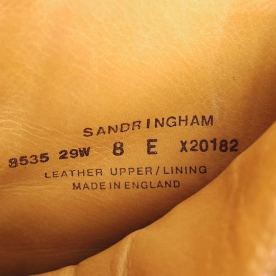 美品★クロケット&ジョーンズ 8E【貴重★(英)SHIPTON&HENEAGE別注/ブーツ】SANDRINGHAM/スエード/茶/メンズ/Crockett&Jones★d944