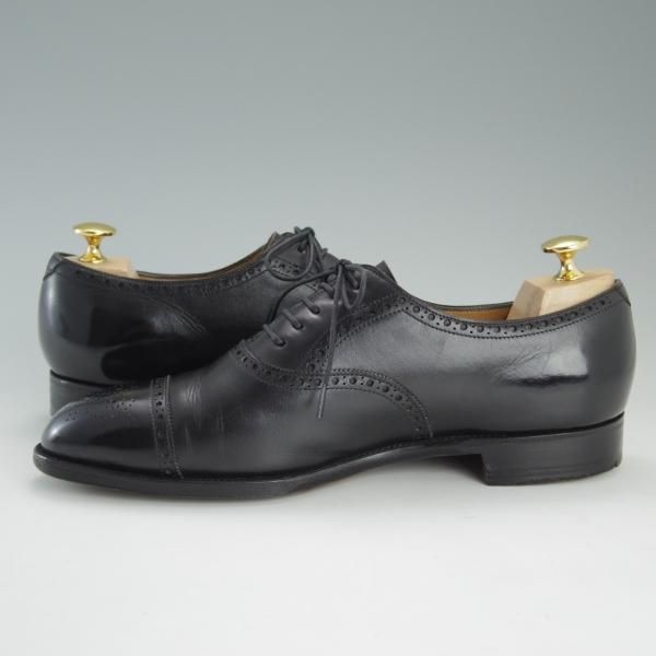 [着用数回 美品] John Lobb ジョンロブ Seymour セイモア ジョンロブ SEYMOUR(セイモア)セミブローグ ブラッケン 茶箱