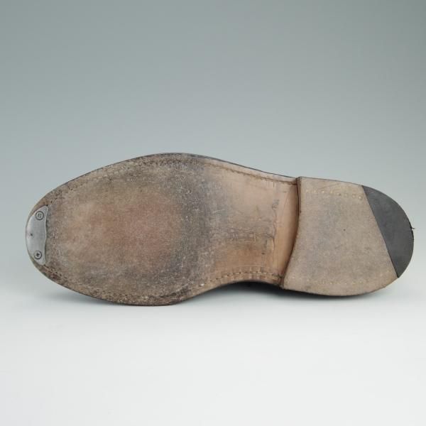 極上★チャーチ 80F/UK8【旧チャーチ★224ラスト/ブックバインダーカーフ/SHANNON】プレーントゥ/黒/メンズ/シャノン/Church's★d950