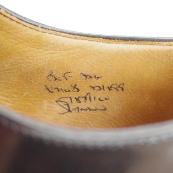 極上★チャーチ 80F/UK8【旧チャーチ★224ラスト/ブックバインダーカーフ/SHANNON】プレーントゥ/黒/メンズ/シャノン/Church's★d950