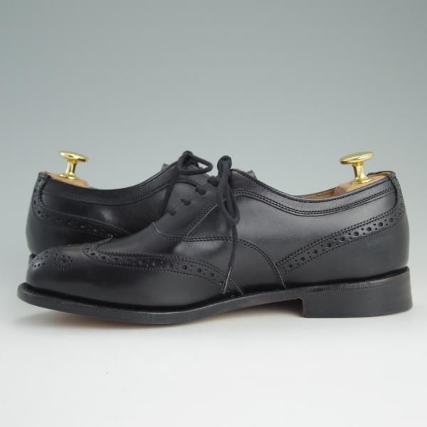 新品★トリッカーズ(レディース) SIZE 4【定価￥85,320-★(英)MACKINTOSH別注/EMMA】L7933/フルブローグ/カーフ/黒/Tricker's★d951