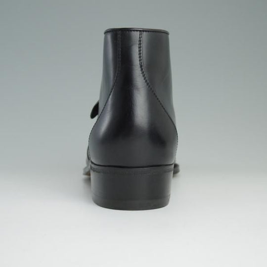 未使用★(伊)タニノクリスチー SIZE 6.5【貴重★ジョージブーツ/129295】カーフ/黒/メンズ/TANINO CRISCI★d952