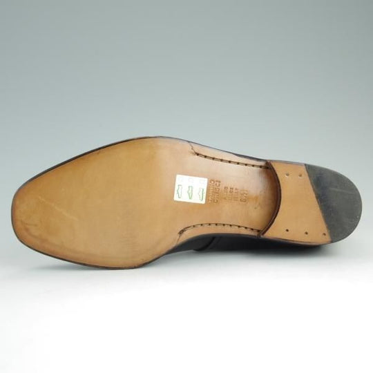 未使用★(伊)タニノクリスチー SIZE 6.5【貴重★ジョージブーツ/129295】カーフ/黒/メンズ/TANINO CRISCI★d952