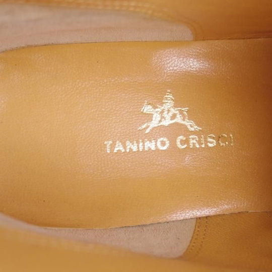 未使用★(伊)タニノクリスチー SIZE 6.5【貴重★ジョージブーツ/129295】カーフ/黒/メンズ/TANINO CRISCI★d952