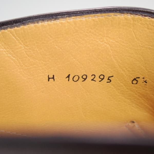 未使用★(伊)タニノクリスチー SIZE 6.5【貴重★ジョージブーツ/129295】カーフ/黒/メンズ/TANINO CRISCI★d952