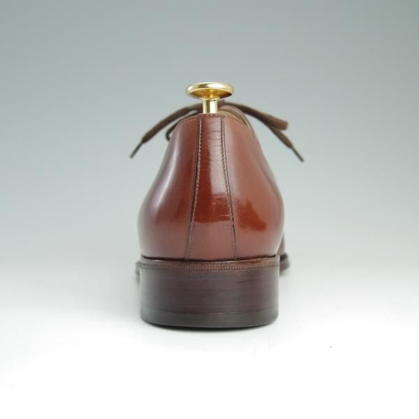 美品★(伊)タニノクリスチー SIZE 7【定価10万円以上★オックスフォード/108261】カーフ/茶/メンズ/TANINO CRISCI★d954