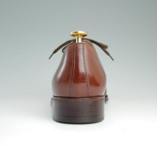 美品★(伊)タニノクリスチー SIZE 7【定価10万円以上★オックスフォード/108261】カーフ/茶/メンズ/TANINO CRISCI★d954