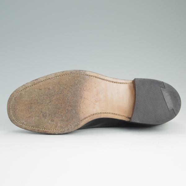 美品★(英)チーニー 7F【貴重★海外ショップ別注/HIGHGATE】4436ラスト/ポリッシュレザー/ストレートチップ/黒/メンズ/CHEANEY★d957