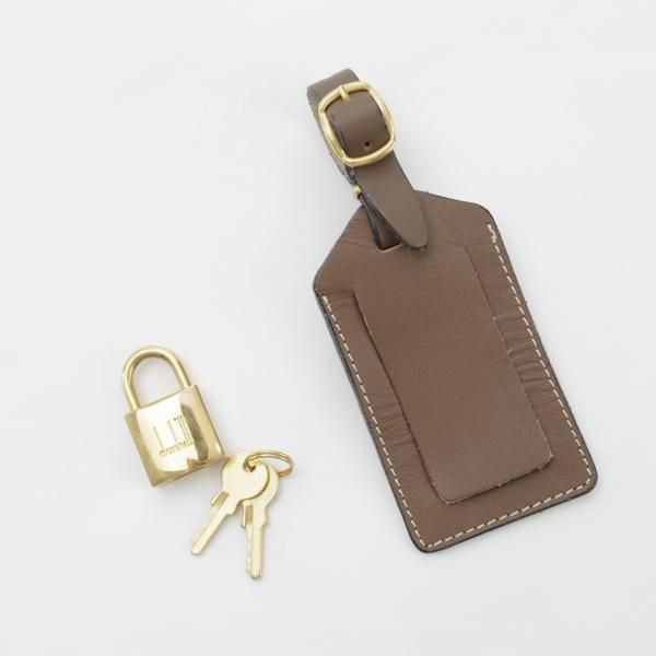 極上★ダンヒル/dunhill【イタリア製★ボストンバッグ】メンズ/ビジネス/バッグ/茶★N5421