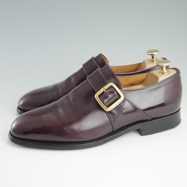 極上★チャーチ 70G/UK7【旧チャーチ★ブックバインダーカーフ/73ラスト】Westbury/3都市ロゴ/モンクストラップ/メンズ/Church's★d962