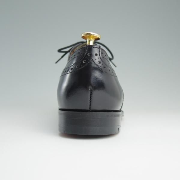 ほぼ未使用★(英国製)Lotus since 1759/ロータス 8FX【貴重★グッドイヤーウェルテッド製法/NEWCASTLE】フルブローグ/黒★d966