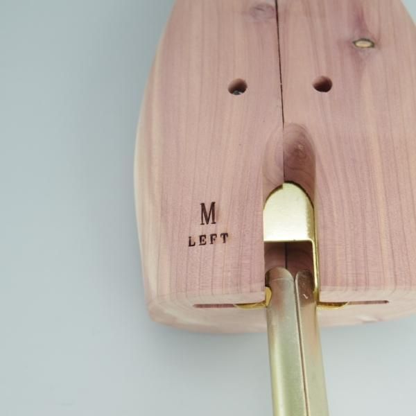 美品★三陽山長 サイズ M【★純正シューツリー】木製シューキーパー/メンズ/Sanyo Yamacho★d970