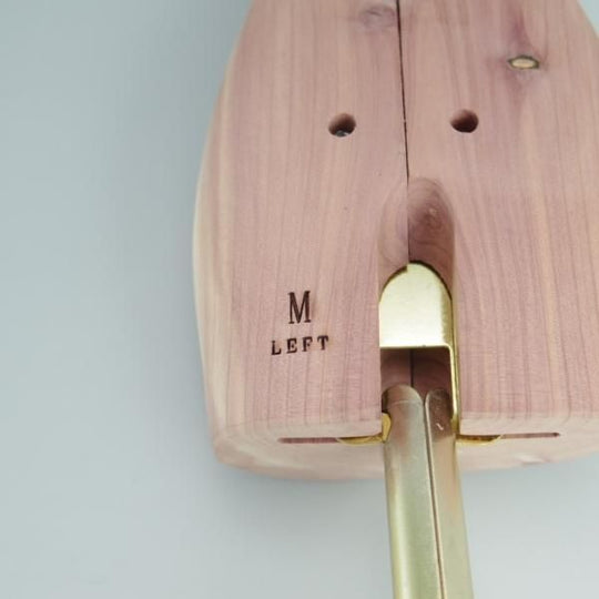 美品★三陽山長 サイズ M【★純正シューツリー】木製シューキーパー/メンズ/Sanyo Yamacho★d970