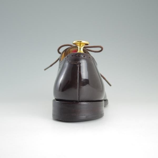 ★チャーチ 55G/UK5.5【★セミブローグ/136ラスト/LONDON/ロンドン】ポリッシュドバインダーカーフ/濃茶/メンズ/Church's★d971