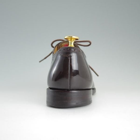 ★チャーチ 55G/UK5.5【★セミブローグ/136ラスト/LONDON/ロンドン】ポリッシュドバインダーカーフ/濃茶/メンズ/Church's★d971