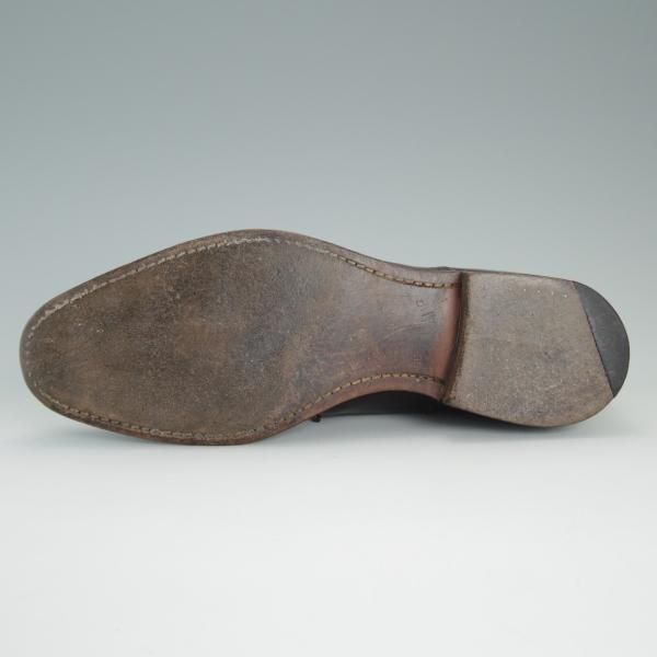 ★チャーチ 55G/UK5.5【★セミブローグ/136ラスト/LONDON/ロンドン】ポリッシュドバインダーカーフ/濃茶/メンズ/Church's★d971