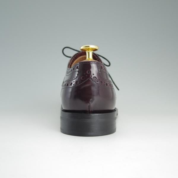 美品★チャーチ(レディース) SIZE 37【定価￥87,480-★バーウッド/BURWOOD WG】ポリッシュドバインダーカーフ/赤茶/Church's★d972