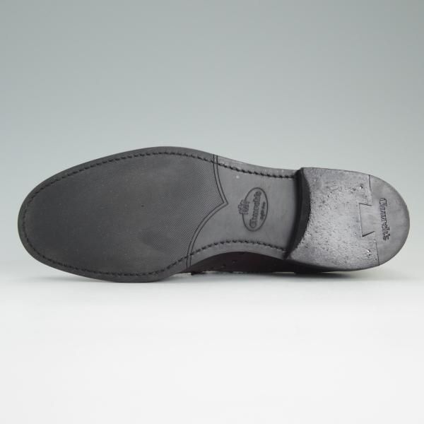 美品★チャーチ(レディース) SIZE 37【定価￥87,480-★バーウッド/BURWOOD WG】ポリッシュドバインダーカーフ/赤茶/Church's★d972