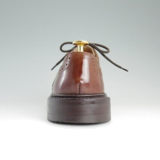 美品★トリッカーズ SIZE 7【ダイナイトソール仕様★ギリーシューズ/M7482】フルブローグ/カーフ/茶/メンズ/Tricker's★d973
