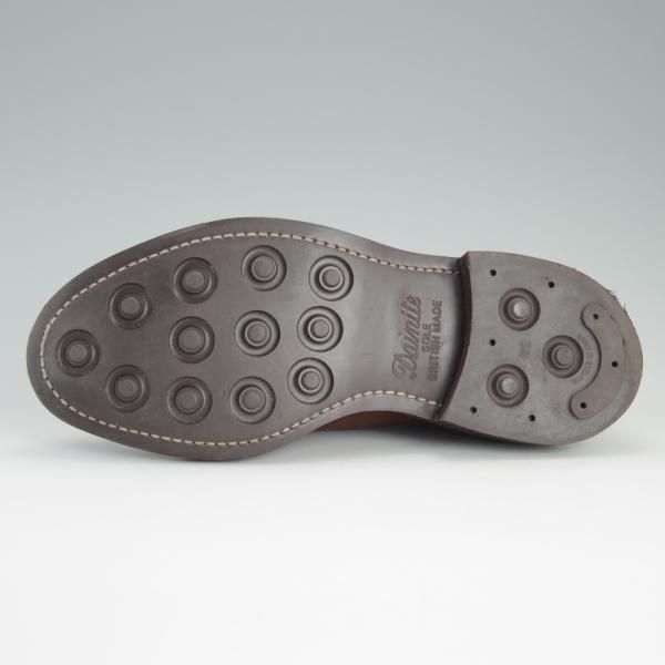 美品★トリッカーズ SIZE 7【ダイナイトソール仕様★ギリーシューズ/M7482】フルブローグ/カーフ/茶/メンズ/Tricker's★d973