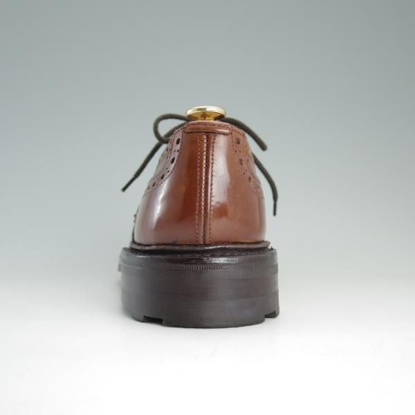 美品★トリッカーズ SIZE 6.5【リッジウェイソール仕様★BOURTON/バートン】M5633/カントリーシューズ/短靴/茶/メンズ/Tricker's★d974