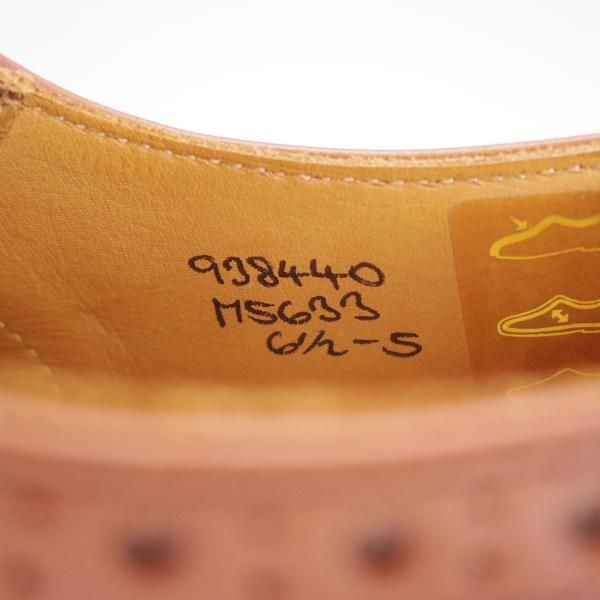 美品★トリッカーズ SIZE 6.5【リッジウェイソール仕様★BOURTON/バートン】M5633/カントリーシューズ/短靴/茶/メンズ/Tricker's★d974