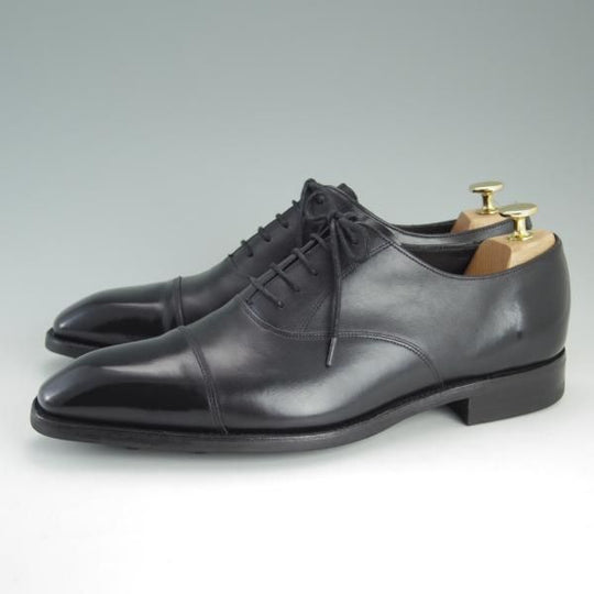 極上★(英)BARKER/バーカー 8.5E【定価￥50,760-★ダイナイトソール仕様/ストレートチップ】カーフ/黒/メンズ★d976