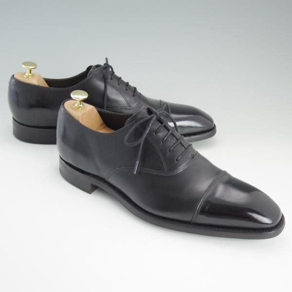 極上★(英)BARKER/バーカー 8.5E【定価￥50,760-★ダイナイトソール仕様/ストレートチップ】カーフ/黒/メンズ★d976