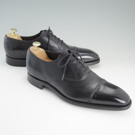 極上★(英)BARKER/バーカー 8.5E【定価￥50,760-★ダイナイトソール仕様/ストレートチップ】カーフ/黒/メンズ★d976