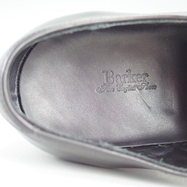 極上★(英)BARKER/バーカー 8.5E【定価￥50,760-★ダイナイトソール仕様/ストレートチップ】カーフ/黒/メンズ★d976