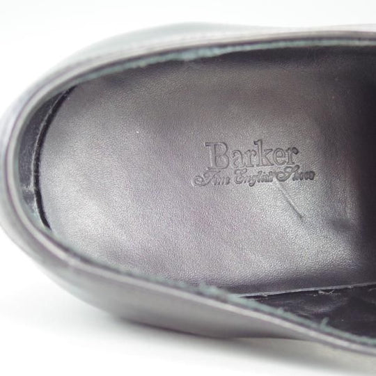 極上★(英)BARKER/バーカー 8.5E【定価￥50,760-★ダイナイトソール仕様/ストレートチップ】カーフ/黒/メンズ★d976