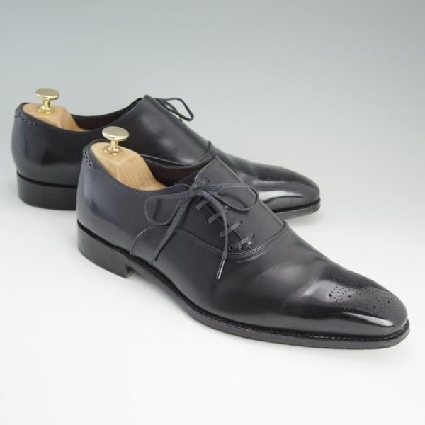 極上★ユニオンインペリアル SIZE 7.5【貴重★サイドレース/ハンドソーンウェルテッド製法】U1104/黒/メンズ/Union Imperial★d979