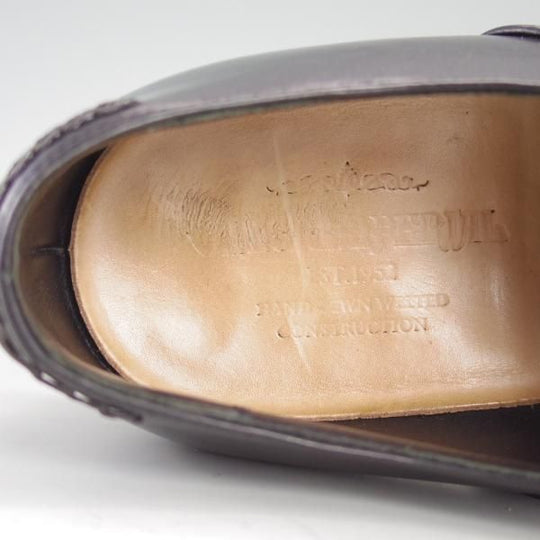 極上★ユニオンインペリアル SIZE 7.5【貴重★サイドレース/ハンドソーンウェルテッド製法】U1104/黒/メンズ/Union Imperial★d979