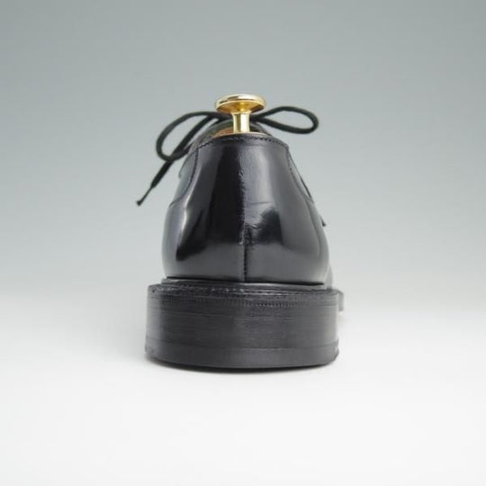 極美品★チャーチ 70G/UK7【★ストレートチップ/LANCASTER】173ラスト/4都市ロゴ/ポリッシュドバインダーカーフ/黒/メンズ/Church's★d980