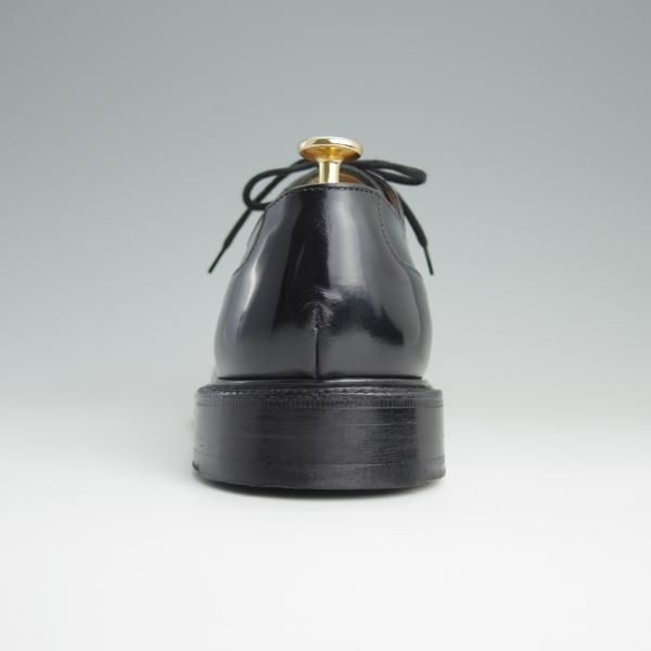 極美品★チャーチ 70G/UK7【★ストレートチップ/LANCASTER】173ラスト/4都市ロゴ/ポリッシュドバインダーカーフ/黒/メンズ/Church's★d980