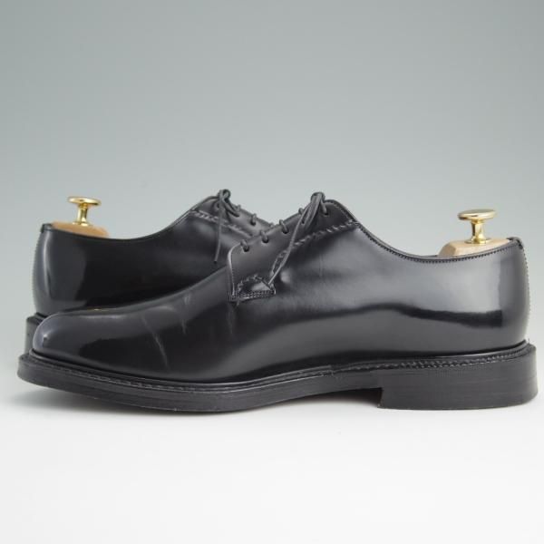 極美品★チャーチ 75F/UK7.5【定価￥99,360-★シャノン/SHANNON】103ラスト/5都市ロゴ/ポリッシュドバインダーカーフ/黒/Church's★d981