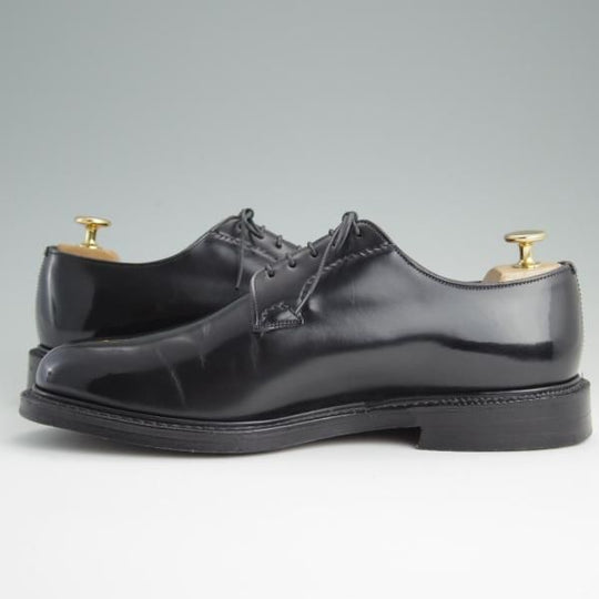 極美品★チャーチ 75F/UK7.5【定価￥99,360-★シャノン/SHANNON】103ラスト/5都市ロゴ/ポリッシュドバインダーカーフ/黒/Church's★d981