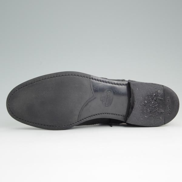 美品★チャーチ(レディース) SIZE 38【定価￥85,320-★バーウッド/BURWOOD WG】ポリッシュドバインダーカーフ/黒/Church's★d982