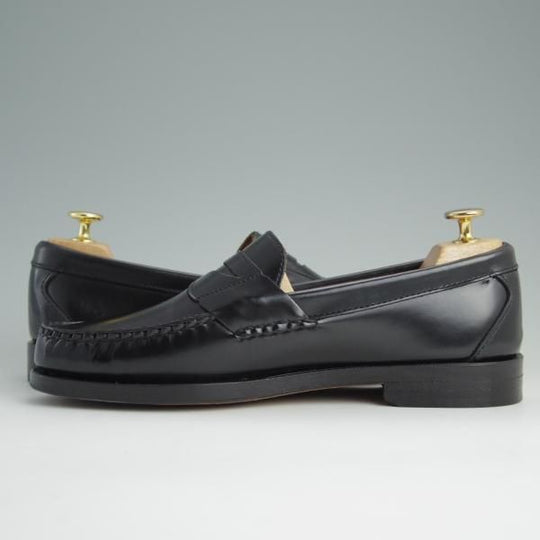 極美品★(米)アレンエドモンズ 8D【★コインローファー/Walden/ウォールデン】ポリッシュレザー/黒/メンズ/ALLEN EDMONDS★d986
