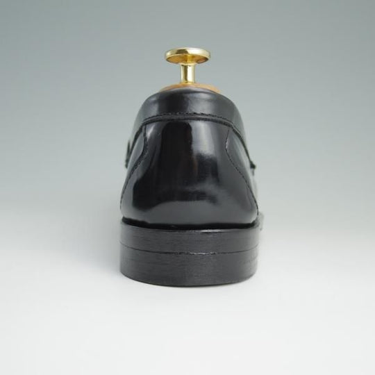 極美品★(米)アレンエドモンズ 8D【★コインローファー/Walden/ウォールデン】ポリッシュレザー/黒/メンズ/ALLEN EDMONDS★d986
