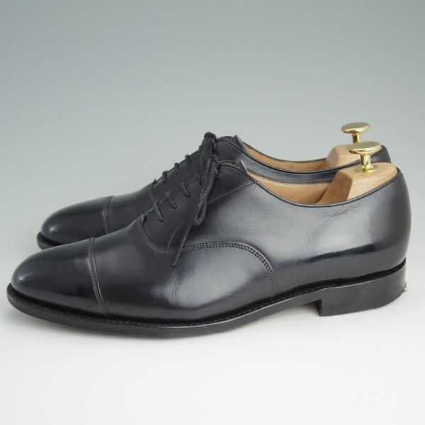極上★(英)チーニー製 7.5E【★ロイドフットウェア別注/Lloyd Footwear】Mシリーズ/89ラスト/ストレートチップ/カーフ/黒/CHEANEY★d987