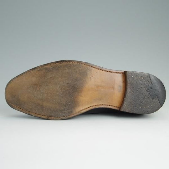 極上★(英)チーニー製 7.5E【★ロイドフットウェア別注/Lloyd Footwear】Mシリーズ/89ラスト/ストレートチップ/カーフ/黒/CHEANEY★d987