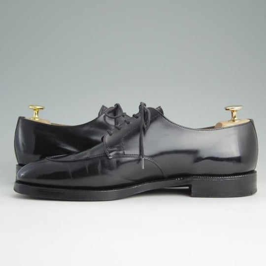 極上★クロケット&ジョーンズ 7.5E【★ロイドフットウェア別注/Lloyd Footwear】317ラスト/Uチップ/カーフ/黒/メンズ/Crockett&Jones★d988