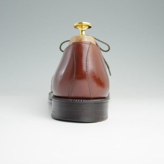 極上★クロケット&ジョーンズ 7.5E【★ロイドフットウェア別注/Lloyd Footwear】317ラスト/Uチップ/カーフ/茶/メンズ/Crockett&Jones★d989