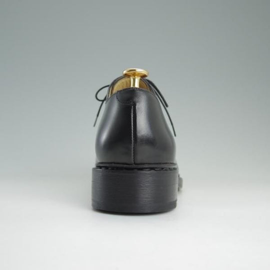 未使用★パラブーツ SIZE 7.5【貴重★コードバン仕様/レザーソール】Uチップ/黒/メンズ/Paraboot★d993