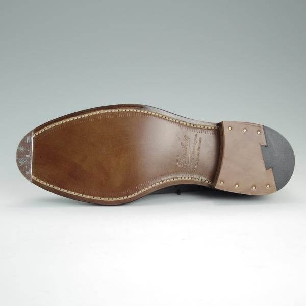 未使用★パラブーツ SIZE 7.5【貴重★コードバン仕様/レザーソール】Uチップ/黒/メンズ/Paraboot★d993