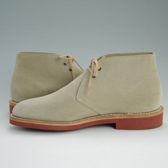 美品★チャーチ 55G/UK5.5【貴重★SAHARA M/81ラスト】4都市ロゴ/チャッカブーツ/スエード/SAND/薄茶/メンズ/サハラ/Church's★d995