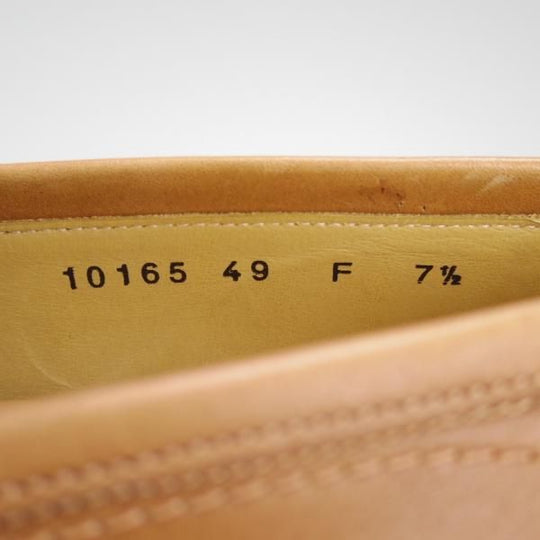 未使用★(伊)サントーニ SIZE 7.5【★ローファー/101695】スリッポン/カーフ/BOLET/薄茶/メンズ/Santoni★d999